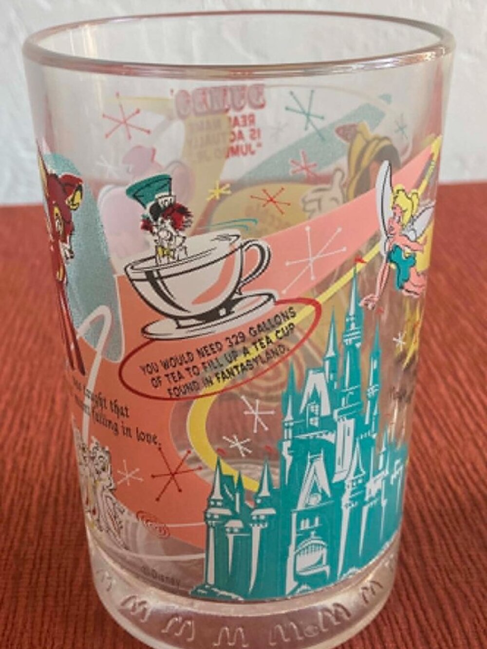 New Walt Disney McDonalds 2002 100 Years of Magic Glasses Tumblers Set of 4 - Picture 9 of 16